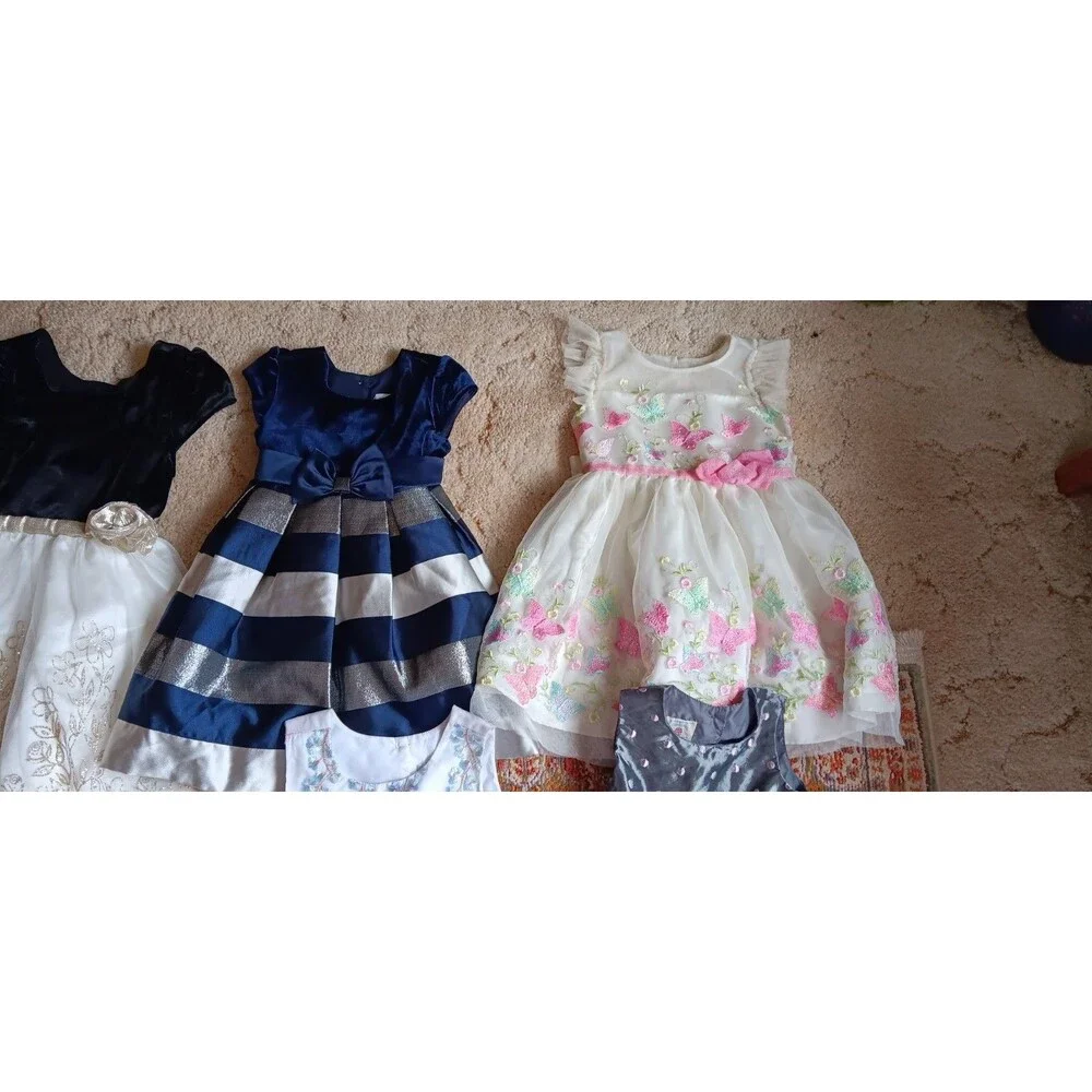 Girl/Toddler Formal Dress Lot; Size 2T - 7 Jona Michelle + Others - 9